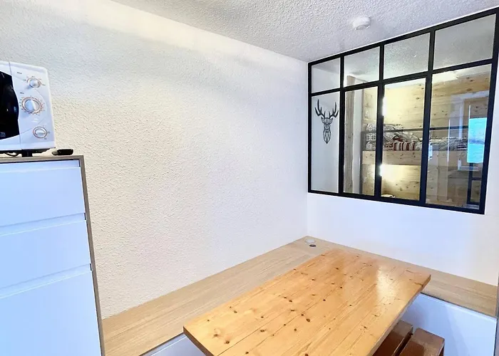 Rénové Avec Terrasse Et Accès Pistes, Parking Inclus - Fr-1-351-252 Appartement *